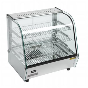 Buffalo | warmhoudvitrine 120L 67(h) x 68,7(b) x 56,8(d)cm