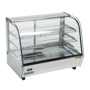 Buffalo | warmhoudvitrine 160L 67(h) x 86,8(b) x 56,8(d)cm