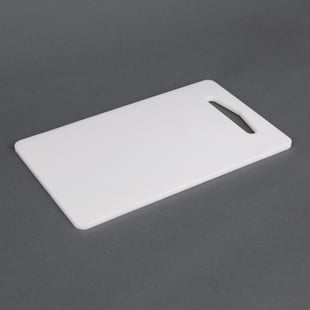Hygiplas | LDPE snijplank wit 6(H) x 150(B) x 250(D)mm
