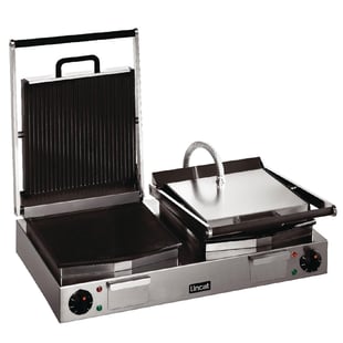 Lincat | Lynx 400 dubbele contactgrill groef/groef LPG2