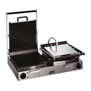 Lincat | Lynx 400 dubbele grill groef/glad LRG2