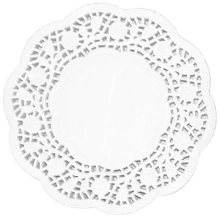 Olympia | papieren taartranden 10cm (250 stuks)
