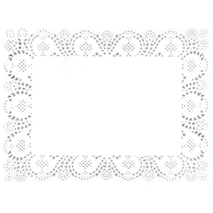 Olympia | papieren taartranden 30x40cm (250 stuks)