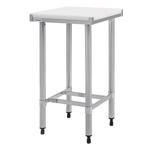 Vogue | RVS snijtafel met HDPE snijplank 50cm