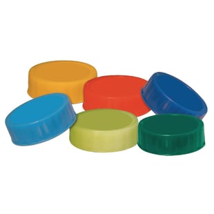FIFO | gekleurde doppen voor FIFO sausdispensers (6 stuks)
