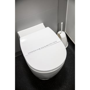Geen Merk | Sanified for your protection stickers (250 stuks)