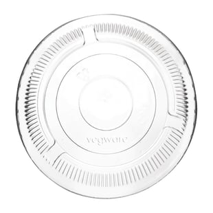 Vegware | deksels voor 96 serie composteerbare frisdrankbekers (1000 stuks)