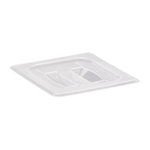 Cambro | GN 1/6 polypropyleen deksel met handvat transparant