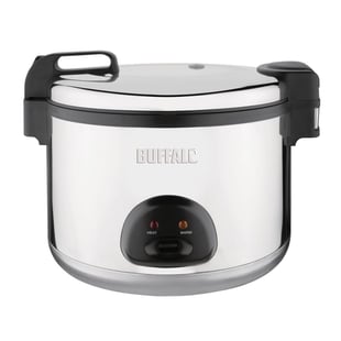 VEVOR Commerciële rijstkoker, rijstkoker met 60 kopjes van 13 liter en voedselwarmer met antiaanbaklaag, snel koken en warm houden 12 uur, met rijstschep, voor restaurant