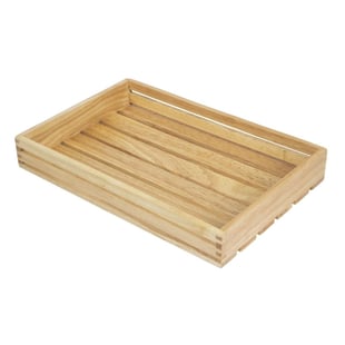 Olympia | lage houten krat 5(h) x 35(b) x 23(d)cm