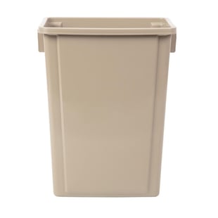 Nisbets Essentials | recycling afvalbak beige 56L