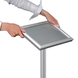 Geen Merk | Aluminium menukaarthouder A4