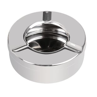 Olympia | RVS windvrije asbak 9cm (6 stuks)