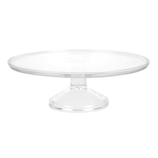 Olympia | glazen taartplateau 30,5(Ø)cm