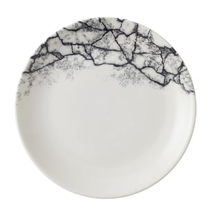 Churchill | Kintsugi Accents Quartz Black Evolve Coupe Bord 16.5cm (12 stuks)