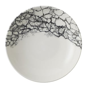 Churchill | Kintsugi Accents Quartz Black Evolve Coupe Kom 24.8cm (12 stuks)