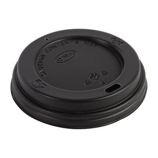 Fiesta | Recyclable deksel zwart voor Fiesta Recyclable 340ml en 455ml koffiebekers (50 stuks)