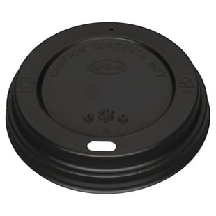 Fiesta | Recyclable deksel zwart voor Fiesta Recyclable 340ml en 455ml koffiebekers (1000 stuks)