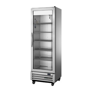 True | Slimline Verticaal Enkele Glazen Deur Koelkast T-15G-Hc-Fgd01