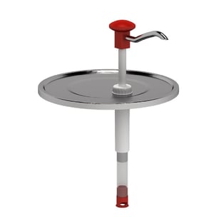 Gastro M | Gsatro -M Emmerdispenser 10 liter met drukknopbediening, RVS 18/10