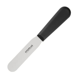 Hygiplas | recht paletmes 10cm zwart