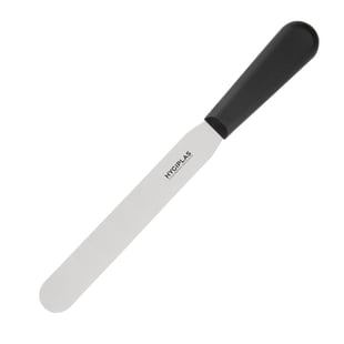 Hygiplas | recht paletmes 20,5cm zwart