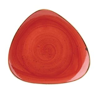 Churchill | Stonecast Berry Red Lotus Bord (12 stuks)