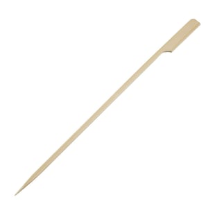 Fiesta Compostable | composteerbare bamboe prikkers met peddelvorm 21cm (100 stuks)