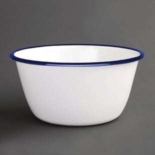 Olympia | Enamel emaille schaaltjes 15,5cm (6 stuks)