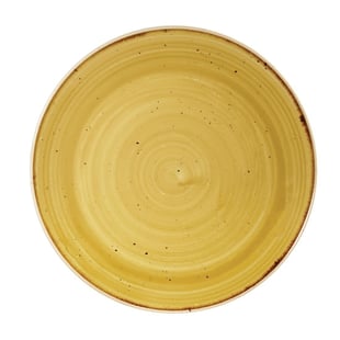 Churchill | Stonecast Mustard Lotus Evolve Coupe Bord 21.7cm (12 stuks)