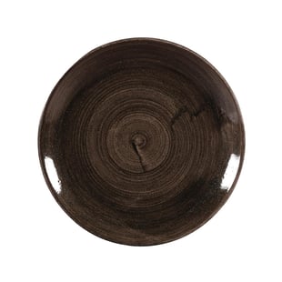 Churchill | Stonecast Patina Black Coupe Borden 288mm (12 stuks)