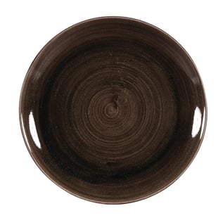 Churchill | Stonecast Patina Black Coupe Borden 260mm (12 stuks)
