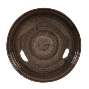 Churchill | Stonecast Patina Black Coupe Borden 217mm (12 stuks)