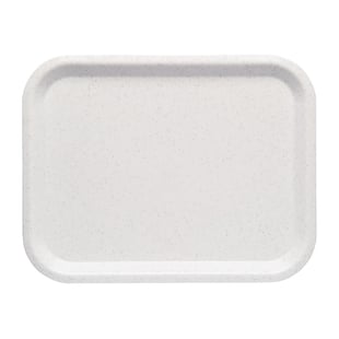 Roltex | Nordic dienblad wit gespikkeld 36x28cm