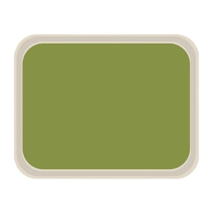 Roltex | America polyester dienblad 46 x 36cm groen