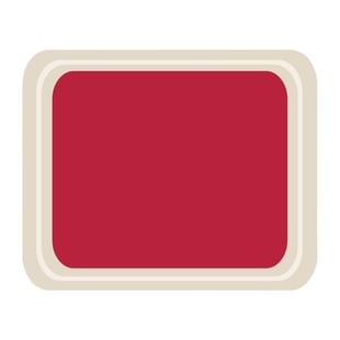 Roltex | Original dienblad rood 42x32cm