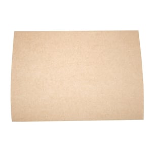 Vegware | composteerbaar ongebleekt vetvrij papier 38x27,5cm (500 stuks)