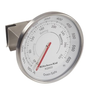 Kitchenaid | Wereldwijde Wijzerplaat Oven Thermometer Zwart 7.62Cm