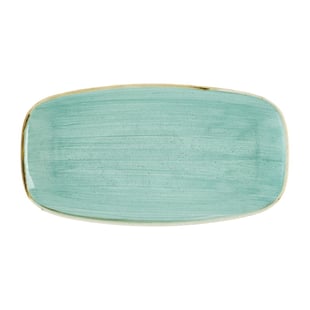 Churchill Super Vitrified | Churchill Stonecast Mint Chefs Ovaal Bord 35.2 x 18.7cm (6 stuks)