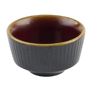 Churchill Super Vitrified | Churchill Tokyo Black Kochi Dip Pot 57ml (12 stuks)