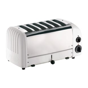 Dualit | Vario broodrooster 6 sleuven wit 60146