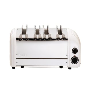 Dualit | sandwich toaster 4 sleuven wit 41034