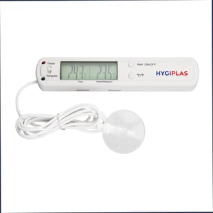 Hygiplas | koeling/vriezer thermometer met alarm
