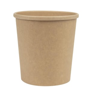 Colpac | magnetronbestendige kraft soepkommen recyclebaar 450ml (500 stuks)