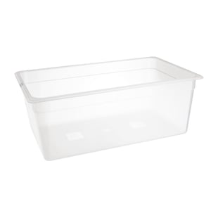 Nisbets Essentials | polypropyleen GN 1/1 bak 20cm