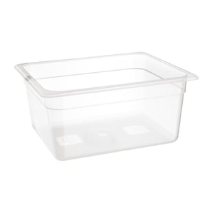 Nisbets Essentials | polypropyleen 1/2 gastronorm bak zonder deksel 15cm