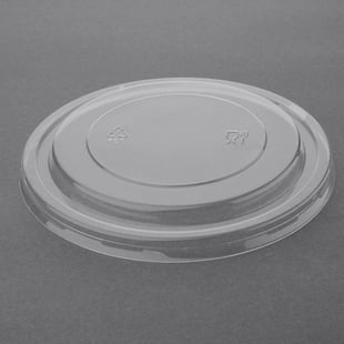 Fiesta Compostable | Fiesta Recyclable PET deksel voor ronde saladeschalen FB196, FB197 en FB198 (300 stuks)