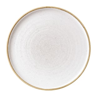 Churchill | Stonecast Barley White Bord Met Opstaande Rand 22cm (6 stuks)