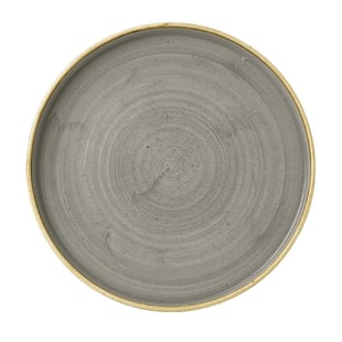 Churchill | Stonecast Grey Bord Met Opstaande Rand 22cm (6 stuks)