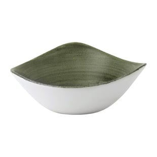 Churchill | Stonecast Patina Burnished Green Lotus Kom 17.8cm (12 stuks)